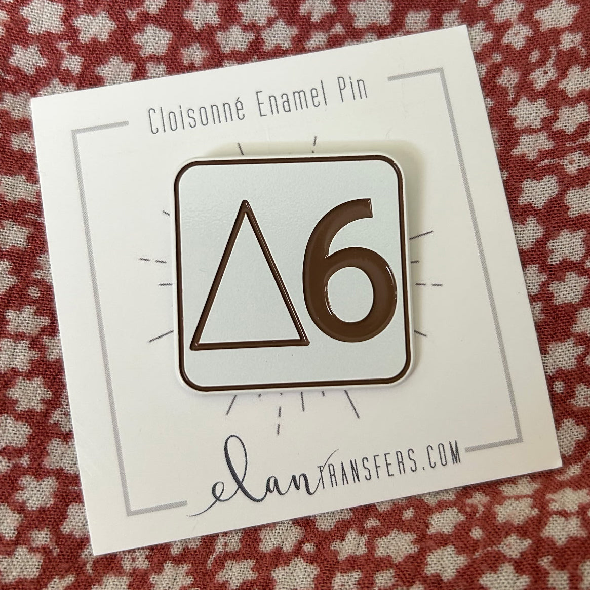 Cone Six Enamel Pin