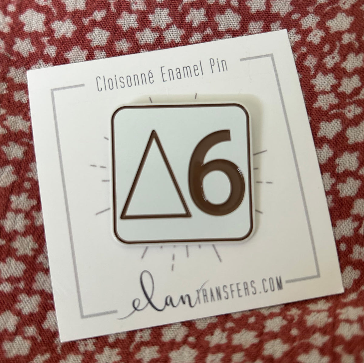 Cone Six Enamel Pin