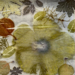 Introduction to Eco Printing on Silk Fabric