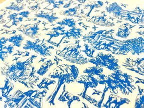 Countryside Toile - Underglaze Transfer Sheet - You Choose Color