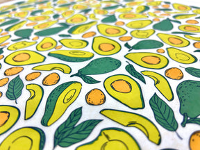 Avocados - Underglaze Transfer Sheet - Multi Colored