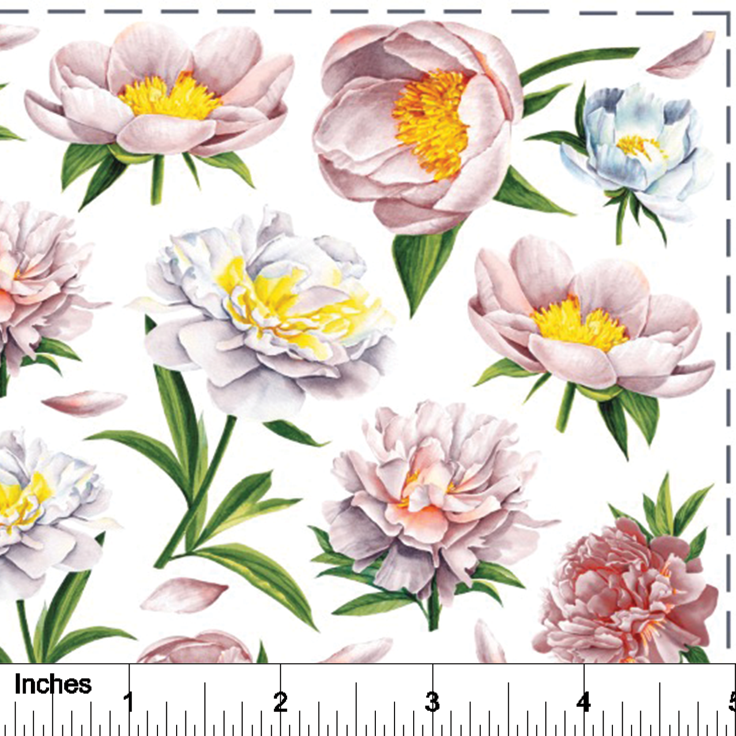 Peonies - Overglaze Decal Sheet