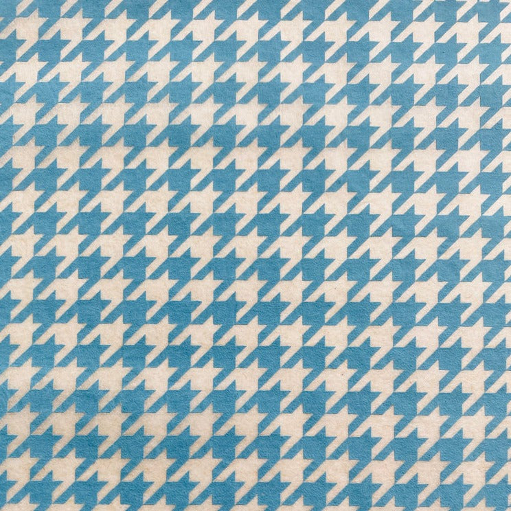 Houndstooth - Underglaze Transfer Sheet - You Choose Color