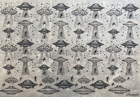 UFO - Underglaze Transfer Sheet - Black