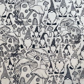 Gnomes - Underglaze Transfer Sheet - Black