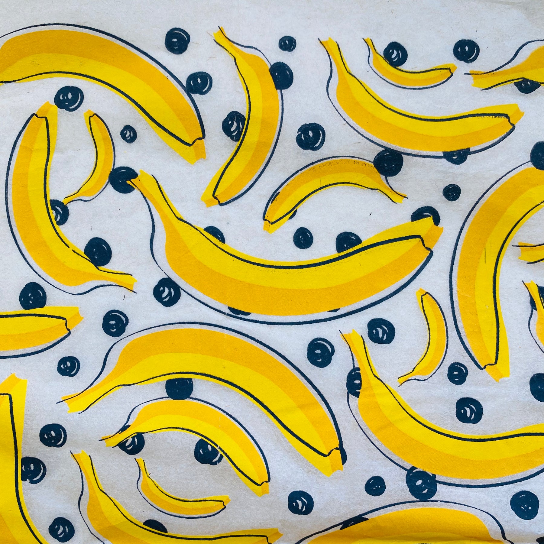 Bananas - Underglaze Transfer Sheet - Multi Colored