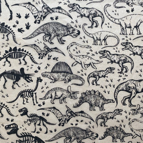 Dinosaurs - Underglaze Transfer Sheet - Black