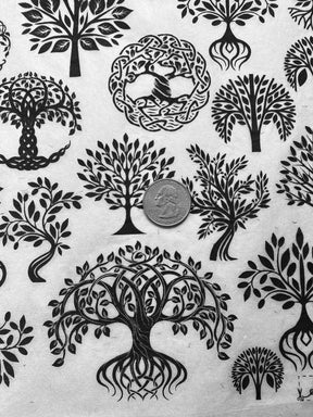 Yggdrasil - Underglaze Transfer Sheet - You Choose Color