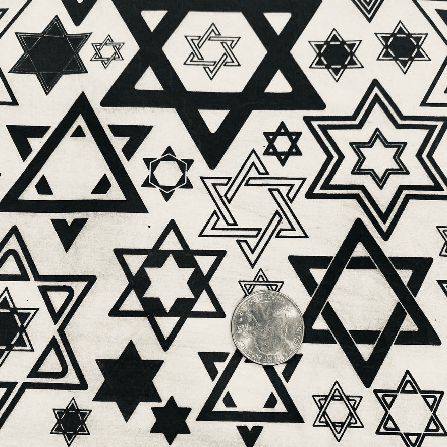 Star of David - Underglaze Transfer Sheet - You Choose Color