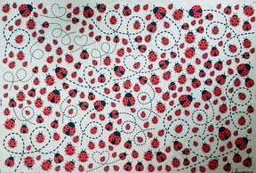 Lady Bugs - Underglaze Transfer Sheet - Multi Colored