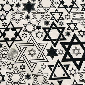 Star of David - Underglaze Transfer Sheet - You Choose Color