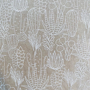 Cacti - Underglaze Transfer Sheet - You Choose Color