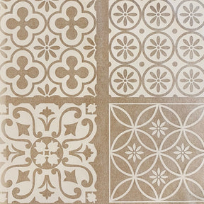 Moroccan Tiles A - Underglaze Transfer Sheet - You Choose Color