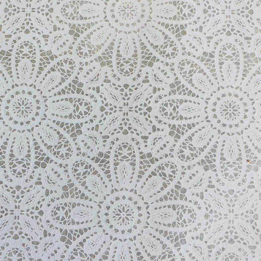 Lace - Underglaze Transfer Sheet - You Choose Color