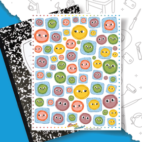 Shiny Happy Condoms  - Overglaze Decal Sheet