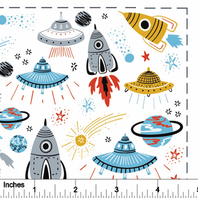 Space - Overglaze Decal Sheet