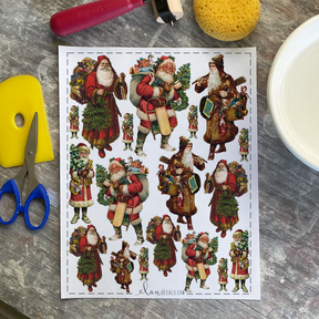 Saint Nicholas - Overglaze Decal Sheet