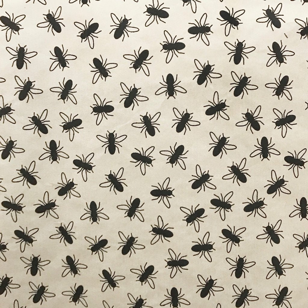 Flies - Underglaze Transfer Sheet - Black