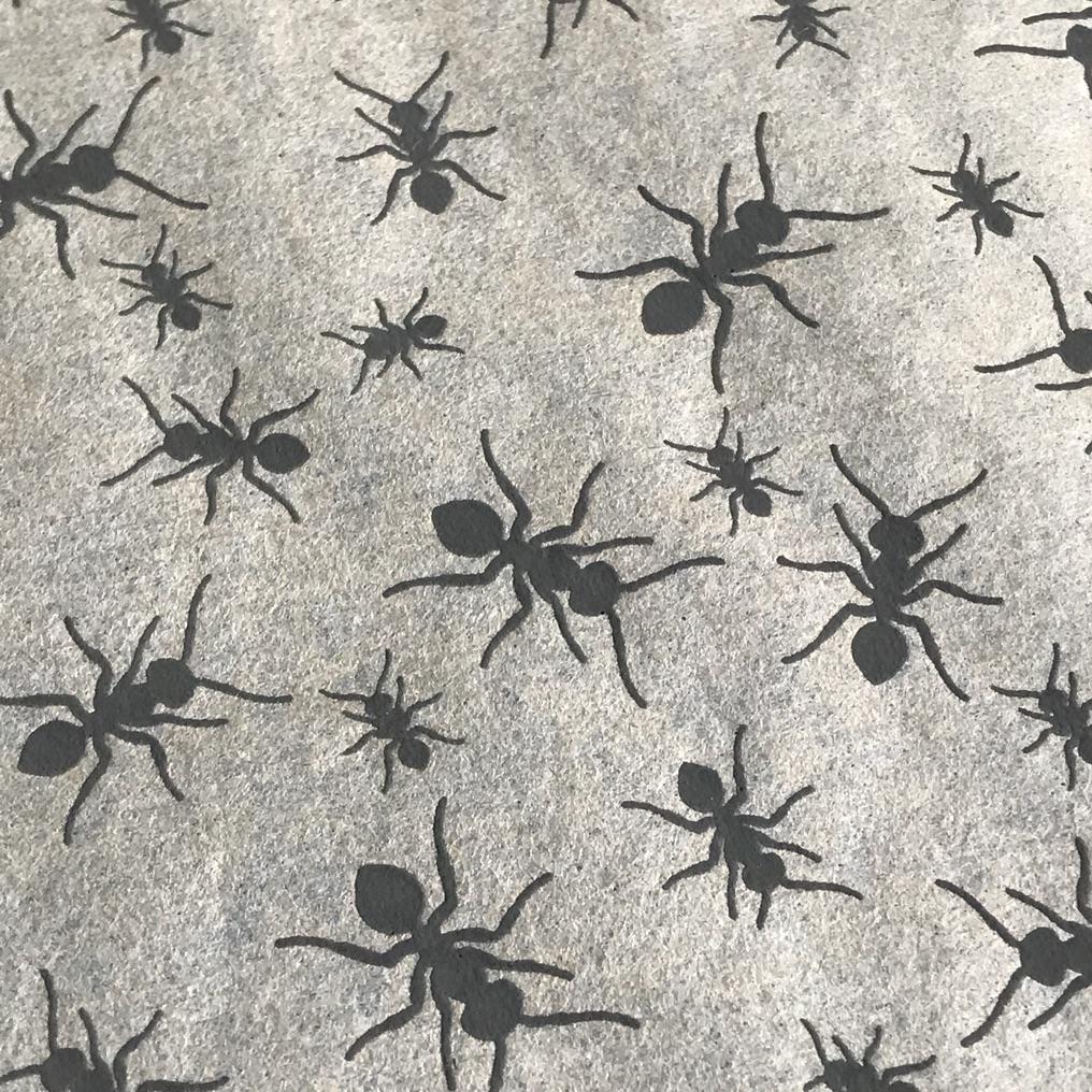 Ants - Underglaze Transfer Sheet - You Choose Color