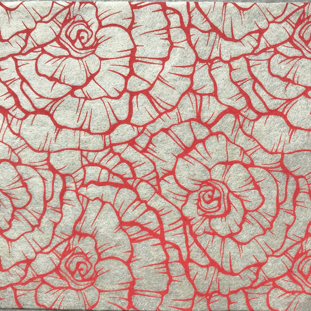 Roses - Underglaze Transfer Sheet - You choose color