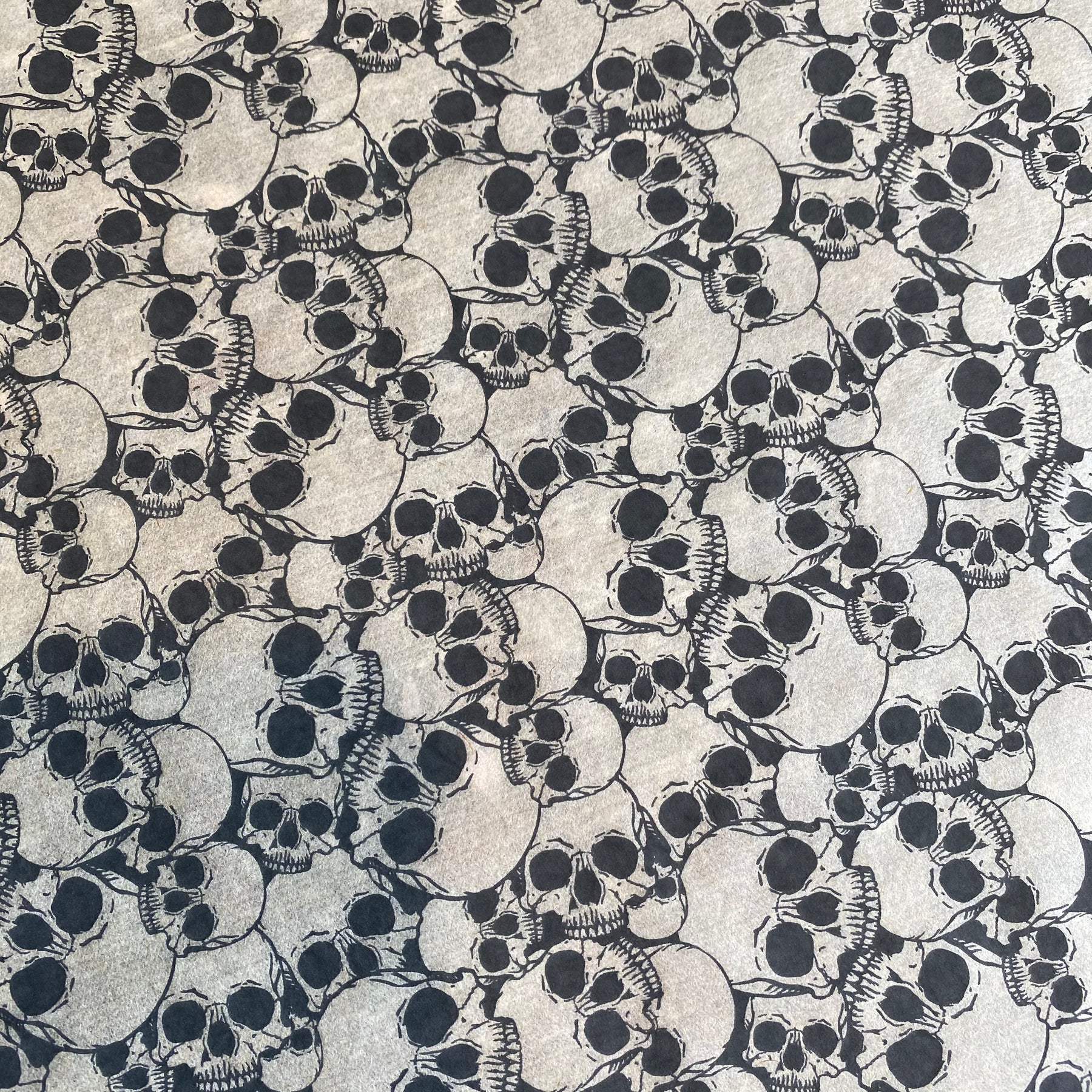 Skulls OG - Underglaze Transfer Sheet - You Choose Color