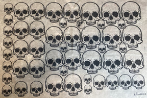 Skulls OG Individual - Underglaze Transfer Sheet - You Choose Color