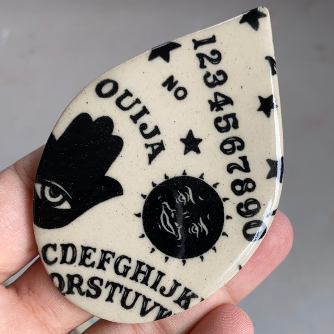 Ouija - Underglaze Transfer Sheet - You Choose Color